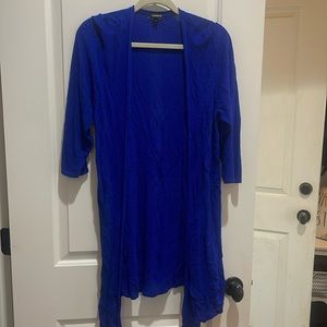 Blue torrid cardigan